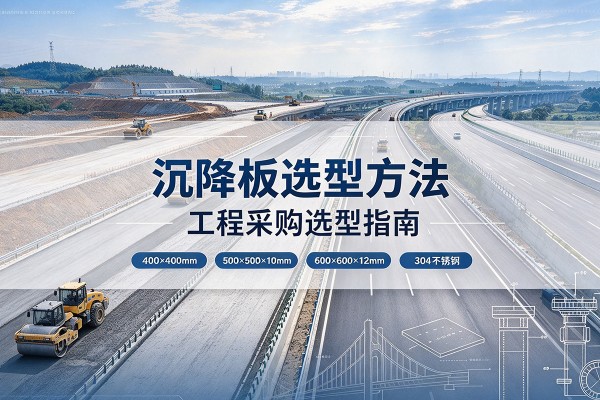 镇康沉降板选择方法